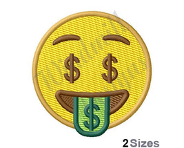 Money Emoji - Machine Embroidery Design - £2.79 GBP