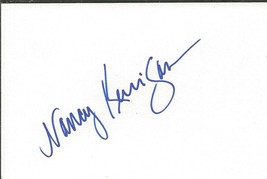 Nancy Kerrigan Signed 3x5 Index Card Olympic Skater - £15.56 GBP