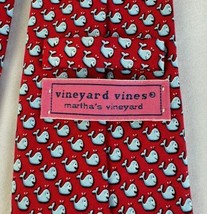 Vineyard Vines Necktie Tie 100% Silk Hand Picked By Shep &amp; Ian Whale Logo - $29.90