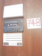 MC Cassetta Musicassetta TDK SA-X C90 IEC II C 90 vintage cassette audio vendo - £10.19 GBP