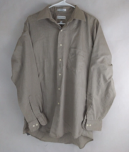 Van Heusen Easy Care Men's Casual Dress Shirt Size Large 34/35 Neck 16 - $13.57