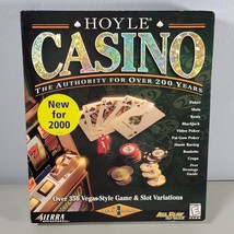 Hoyle Casino Las Vegas Style PC Video Game CD ROM Game Poker Blackjack Slots - £9.19 GBP
