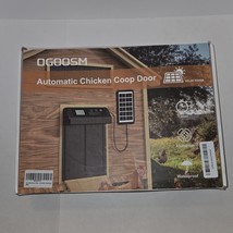 Ogoosm Automatic Chicken Coop Door, with Anti-Pinch Feature Aluminum wit... - £22.28 GBP