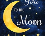 24&quot; X 44&quot; Panel Moons Stars Sky Space Moon and Back Cotton Fabric Panel ... - $10.30