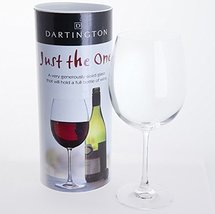 Dartington Personalised Just The One Giant Wine Glass. Takes Full Bottle... - £21.73 GBP