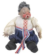 VTG Mockobckar USSR Kykna Russian Folk Art Dancer Man Doll Traditional F... - £12.46 GBP