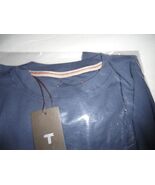 Bullock and Jones Navy Left Coast Long Sleeve Crewneck Tee-Shirt Size Me... - $116.52 CAD