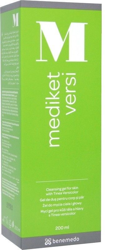 Mediket Versi  - Shower Gel For Body And Hair 200 ml