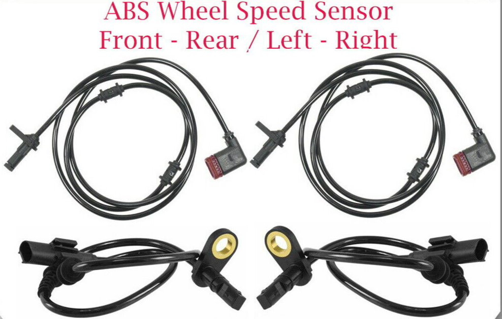 4 x ABS Wheel Speed Sensor Front-Rear Left & Right Fits Mercedes Benz 2003-2012 - $139.00