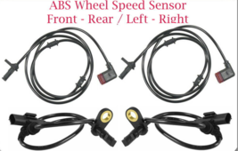 4 x ABS Wheel Speed Sensor Front-Rear Left &amp; Right Fits Mercedes Benz 2003-2012 - $139.00