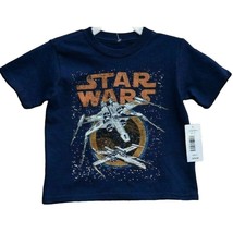 Mad Engine Star Wars X Wing Fighters Squadron Blue Kids T-Shirt New  2T - $11.12