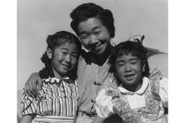 Mrs. Nakamura and 2 daughters (Joyce Yuki and Louise Tami by Ansel Adams - Art P - £17.57 GBP+