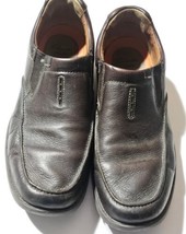 Clarks Unstructured Slip-On Leather Shoes Mens 15 Casual 66027 Loafers  - $29.11