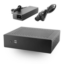 MX500-USB-2.0 Industrial Fanless Mini-ITX Case w/ 80W DC-DC Power Board ... - $49.49
