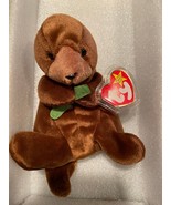 Ty Beanie Babies Seaweed The Otter *Pre Owned w/Tag Protector* ppp1 - $17.76 CAD