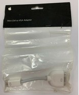 Genuine Apple Mini-DVI To VGA Adapter for Apple Mac Monitor M9320G/A Unused - £5.47 GBP