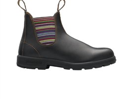 Blundstone unisex round toe chelsea boot in Brown/Stripes - size 7 - $169.29