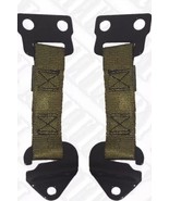 2 Hard X-door Limiter Straps GRN Ea. L/R Right Nylon Door Strap fits HUM... - $52.95