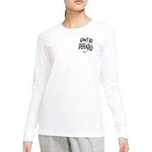 Nike Womens Basketball Can&#39;t Be Defeated Fly Shirt White DN3054-100 Size... - $35.00