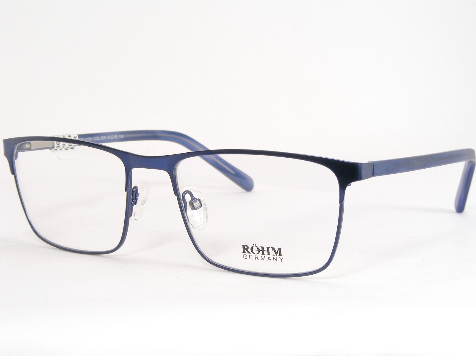 Röhm 4101 005 Blue UNIQUE EYEGLASSES GLASSESE METAL FRAME ROHM 54-18-140mm - $79.20