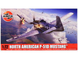 Level 1 Model Kit North American P-51D Mustang Fighter Aircraft 1/72 Plastic Mod - £20.99 GBP