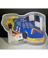 Wilton Race Car Nascar Cake Pan Decorating Party Instructions #2105-1350... - $9.49