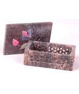 Vtg Ceramic TRINKET JEWELRY BOX -Basket Weave Pattern-2.5x3.5x1.5&quot;-Chalk... - $332.28 MXN