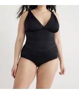 Time And Tru One Piece Swimsuit Black 1X (16W-18W) - $20.00