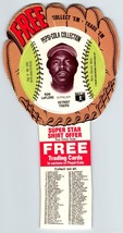 Pepsi-Cola Baseball Trading Card 1977 Ron LeFlore Chicago White Sox MLB Diecut - £10.46 GBP