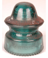 Blue-PETTICOAT Insulator-H.G. Co-Patent May 2 1893-Telegraph-Telephone-A... - €24,35 EUR