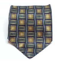 Facets Men Dress Silk Tie 3.75&quot; wide 58&quot; long  - £11.36 GBP