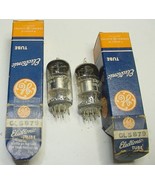 GE NOS PAIR GL5879 Sharp cutoff Pentode 9 Pin Extra Mica for Audio/Micro... - €21,56 EUR