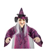 Life Size Lighted HANGING WITCH Speaks Eyes Light Halloween Prop Decorat... - $766.37 MXN