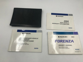 2004 Suzuki Forenza Owners Manual Set with Case K01B04008 - $40.49