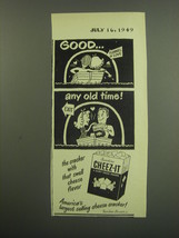 1949 Sunshine Cheez-It Crackers Ad - £14.78 GBP