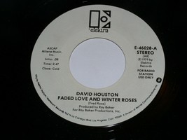 David Houston Faded Love And Winter Roses Beyond The Blue 45 Rpm Record Promo - £11.34 GBP