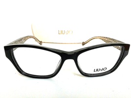 New LIU JO LJ 2634 001 Black 54mm Rx Cats Eye Women&#39;s Eyeglasses Frame  - £55.07 GBP