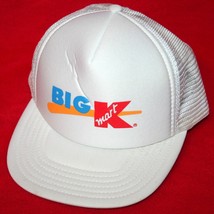 Vintage 90s Y2K  K-MART Big K Foam Mesh Snapback Trucker HAT/CAP Kmart - $364.70 MXN