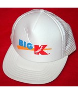 Vintage 90s Y2K  K-MART Big K Foam Mesh Snapback Trucker HAT/CAP Kmart - $27.77 CAD