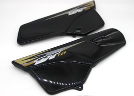Fits Yamaha DT125 Black Side Panels Set Stickers Gold Gray - £42.74 GBP