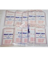 Snap Lock Standard Recessed Plastic Single Trading Card Holder Lot of 10... - £10.78 GBP