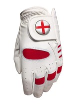 NEW JUNIOR ALL WEATHER GOLF GLOVE. ENGLAND BALL MARKER. ALL SIZES AVAILA... - $9.30