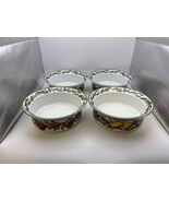 Set of 4 Dansk HOLIDAY HARVEST Rim Soup Bowls - $369.99