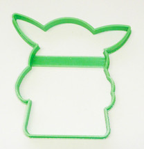Baby Yoda Outline Pose 1 Adorable Space Child Star Wars Cookie Cutter USA PR3356 - £2.38 GBP