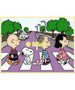 SNOOPY and Friends CROSSING ROAD Cross Stitch Pattern - £3.09 GBP