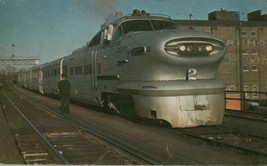 Rock Island Railway Aerotrain Number 2 Joliet Illinois Postcard 8.75 x 5.25 - $7.99