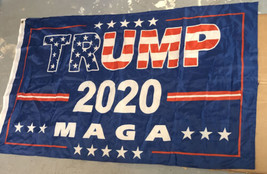 Trump 2020 Fait Amérique Super Encore Président Donald Maga 3x5ft Drapeau - £10.09 GBP