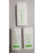 3x Native Hair Care Cucumber &amp; Mint 2 Volumizing Shampoo + 1 Conditioner... - $263.71 MXN