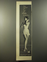 1954 United States Rubber Lastex Ad - Pretty wonderful when it's made - $18.49