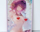 Kafka Glitter Pink Premium Waifu Card Anime Girl Art Oversized Board A6 - $13.85